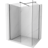 Mexen Kioto ścianka prysznicowa Walk-in 130 x 100 cm, transparent, czarna - 800-130-202-70-00-100
