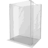 Mexen Kioto ścianka prysznicowa wolnostojąca 95 x 30 x 30 cm, transparent, chrom - 800-095-030-222-01-00-030