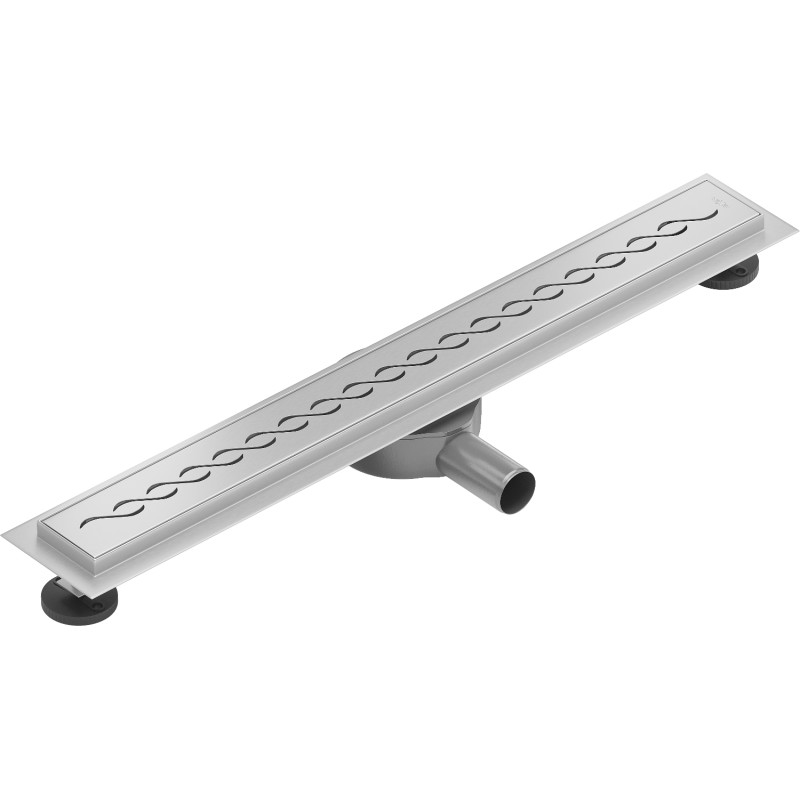 Mexen Flat 360° M18 odpływ liniowy obrotowy 60 cm, inox - 1023060-40