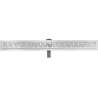Mexen Flat 360° M22 odpływ liniowy obrotowy 90 cm, inox - 1029090-40