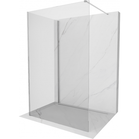 Mexen Kioto ścianka prysznicowa Walk-in 110 x 75 cm, transparent, chrom - 800-110-212-01-00-075