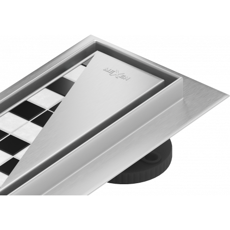 Mexen Flat M13 odpływ liniowy 2w1 80 cm, inox - 1010080-15