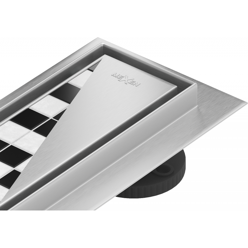 Mexen Flat M13 odpływ liniowy 2w1 140 cm, inox - 1010140