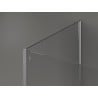 Mexen Kioto ścianka prysznicowa Walk-in 120 x 75 cm, transparent, chrom - 800-120-212-01-00-075