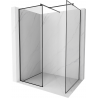 Mexen Kioto ścianka prysznicowa Walk-in 120 x 90 cm, czarna ramka, czarna - 800-120-202-70-70-090