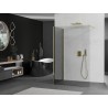 Mexen Kioto ścianka prysznicowa Walk-in 105 x 90 cm, transparent, złota - 800-105-212-50-00-090