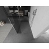 Mexen Kioto ścianka prysznicowa Walk-in 140 x 120 x 30 cm, transparent, chrom - 800-140-120-221-01-00-030