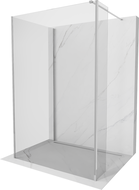 Mexen Kioto ścianka prysznicowa Walk-in 100 x 70 x 40 cm, transparent, chrom - 800-100-070-221-01-00-040