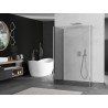 Mexen Kioto ścianka prysznicowa Walk-in 100 x 80 x 40 cm, transparent, chrom - 800-100-080-221-01-00-040