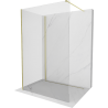 Mexen Kioto ścianka prysznicowa Walk-in 115 x 90 cm, transparent, złota szczotkowana - 800-115-212-55-00-090