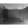 Mexen Kioto ścianka prysznicowa Walk-in 115 x 90 cm, transparent, złota szczotkowana - 800-115-212-55-00-090