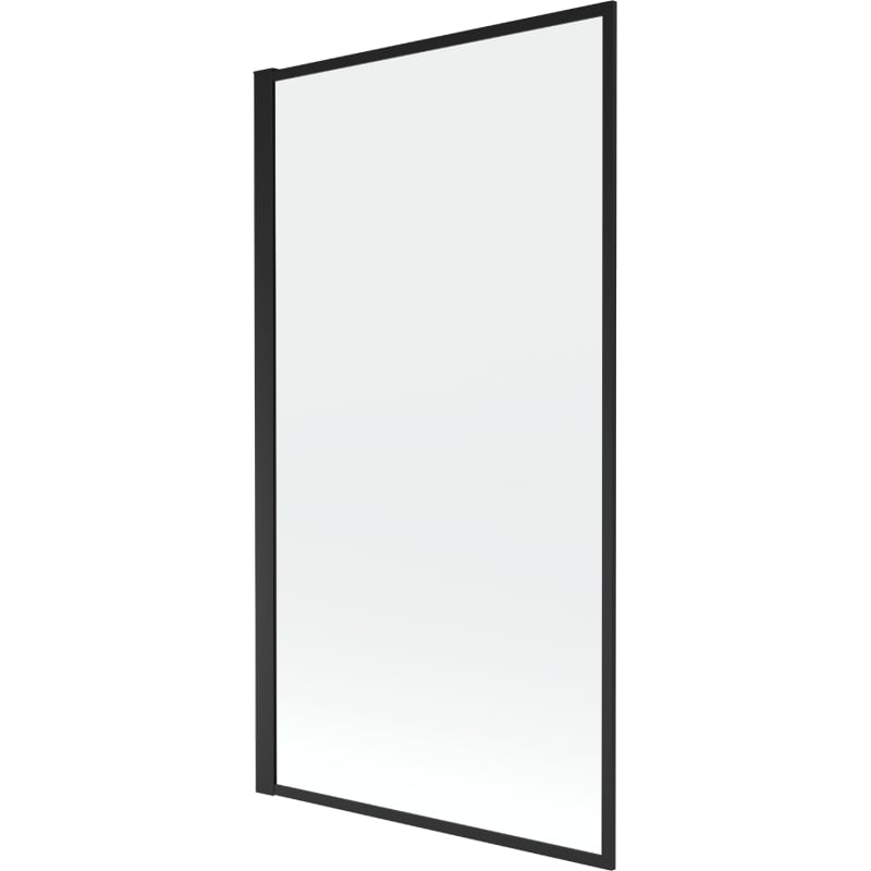 Mexen Alex parawan nawannowy 1-skrzydłowy 70 x 140 cm, czarna ramka fix - 893-070-000-70-70