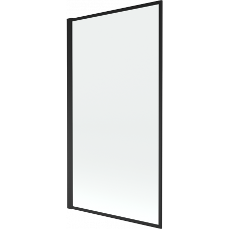 Mexen Alex parawan nawannowy 1-skrzydłowy 70 x 140 cm, czarna ramka fix - 893-070-000-70-70