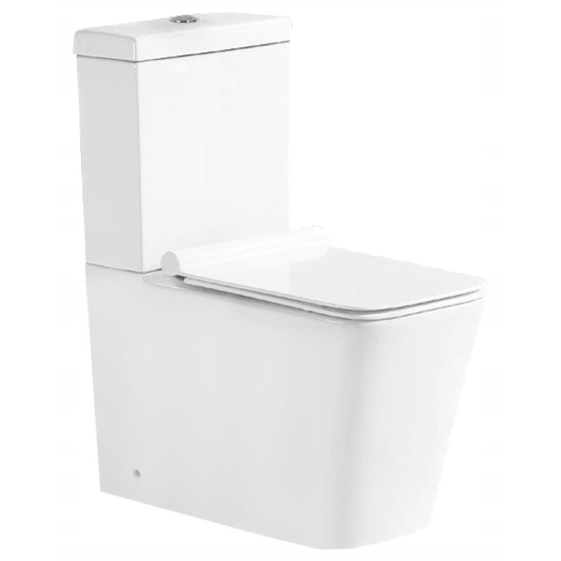 Mexen Cube kompakt wc z deską wolnoopadającą, biały - 31014000