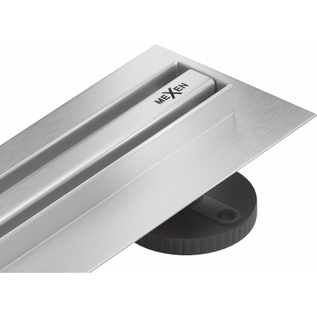 Mexen Flat 360° Slim odpływ liniowy obrotowy 120 cm, inox - 1041120