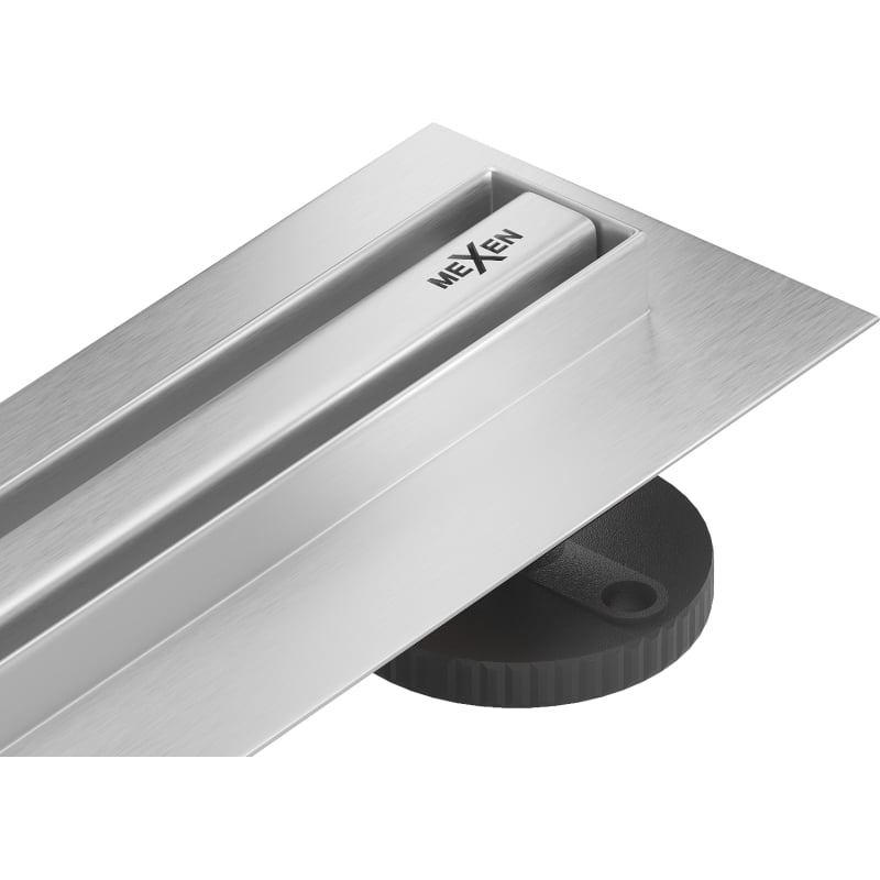 Mexen Flat 360° Slim odpływ liniowy obrotowy 110 cm, inox - 1041110