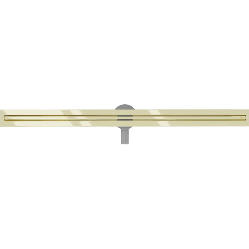 Mexen Flat 360° Slim odpływ liniowy obrotowy 110 cm, złoty - 1541110
