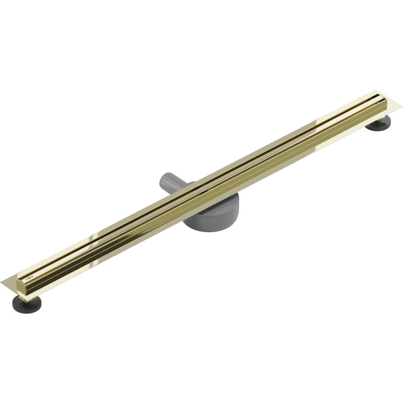 Mexen Flat 360° Slim odpływ liniowy obrotowy 100 cm, złoty - 1541100