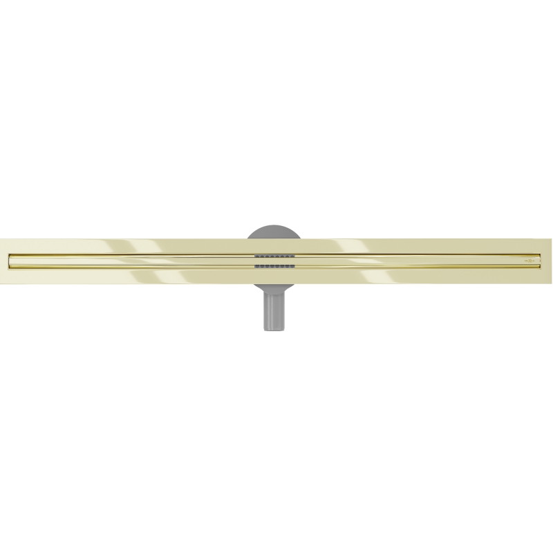 Mexen Flat 360° Slim odpływ liniowy obrotowy 90 cm, złoty - 1541090