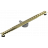 Mexen Flat 360° Slim odpływ liniowy obrotowy 80 cm, złoty - 1541080