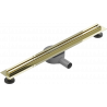 Mexen Flat 360° Slim odpływ liniowy obrotowy 70 cm, złoty - 1541070