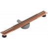 Mexen Flat 360° Slim odpływ liniowy obrotowy 70 cm, różowe złoto - 1641070