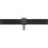 Mexen Flat 360° Slim odpływ liniowy obrotowy 70 cm, czarny - 1741070