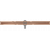 Mexen Flat 360° Slim odpływ liniowy obrotowy 110 cm, różowe złoto - 1641110
