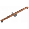 Mexen Flat 360° Slim odpływ liniowy obrotowy 100 cm, różowe złoto - 1641100