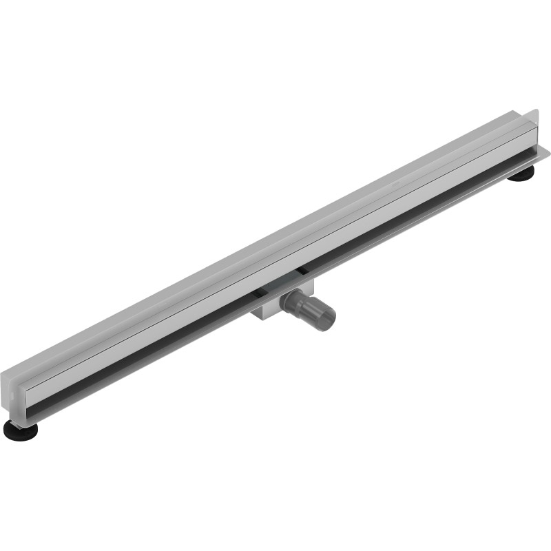 Mexen Flat Wall odpływ liniowy ścienny 2w1 110 cm, inox - 1030110