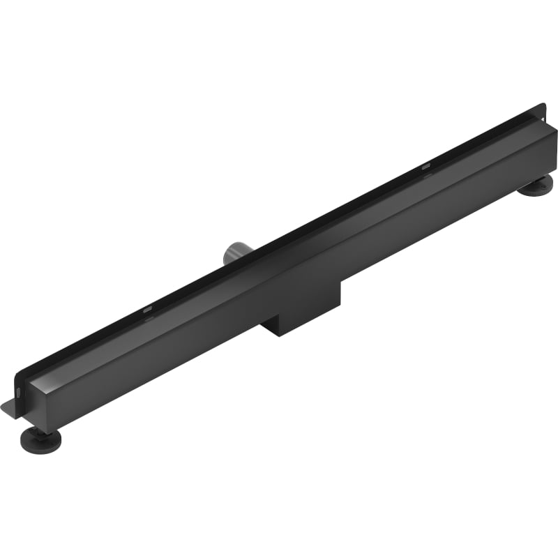 Mexen Flat Wall odpływ liniowy ścienny 2w1 80 cm, czarny - 1730080