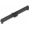 Mexen Flat Wall odpływ liniowy ścienny 2w1 80 cm, czarny - 1730080