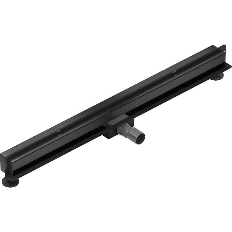 Mexen Flat Wall odpływ liniowy ścienny 2w1 80 cm, czarny - 1730080