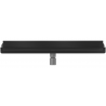 Mexen Flat Wall odpływ liniowy ścienny 2w1 90 cm, czarny - 1730090