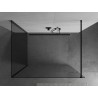 Mexen Kioto ścianka prysznicowa Walk-in 115 x 90 cm, transparent, czarna - 800-115-212-70-00-090