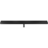Mexen Flat Wall odpływ liniowy ścienny 2w1 110 cm, czarny - 1730110