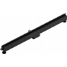 Mexen Flat Wall odpływ liniowy ścienny 2w1 120 cm, czarny - 1730120