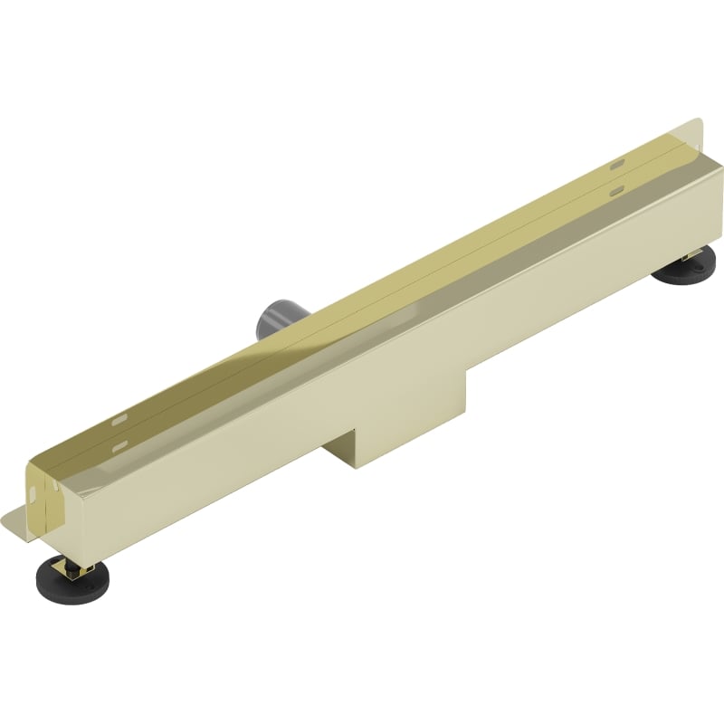 Mexen Flat Wall odpływ liniowy ścienny 2w1 60 cm, złoty - 1530060