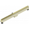 Mexen Flat Wall odpływ liniowy ścienny 2w1 80 cm, złoty - 1530080