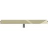 Mexen Flat Wall odpływ liniowy ścienny 2w1 100 cm, złoty - 1530100