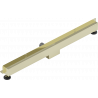 Mexen Flat Wall odpływ liniowy ścienny 2w1 100 cm, złoty - 1530100