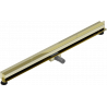 Mexen Flat Wall odpływ liniowy ścienny 2w1 120 cm, złoty - 1530120
