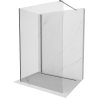 Mexen Kioto ścianka prysznicowa Walk-in 90 x 85 cm, transparent, gun metal - 800-090-212-95-00-085