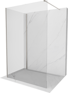 Mexen Kioto ścianka prysznicowa Walk-in 100 x 80 cm, transparent, nikiel szczotkowany - 800-100-212-97-00-080
