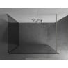 Mexen Kioto ścianka prysznicowa Walk-in 100 x 90 cm, transparent, nikiel szczotkowany - 800-100-212-97-00-090