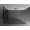Mexen Kioto ścianka prysznicowa Walk-in 130 x 90 cm, transparent, nikiel szczotkowany - 800-130-212-97-00-090