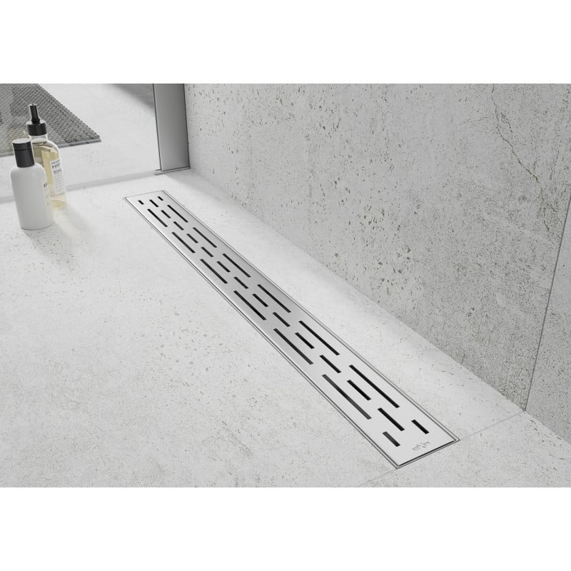 Mexen Flat M01 maskownica do odpływu liniowego 60 cm, inox - 1020060