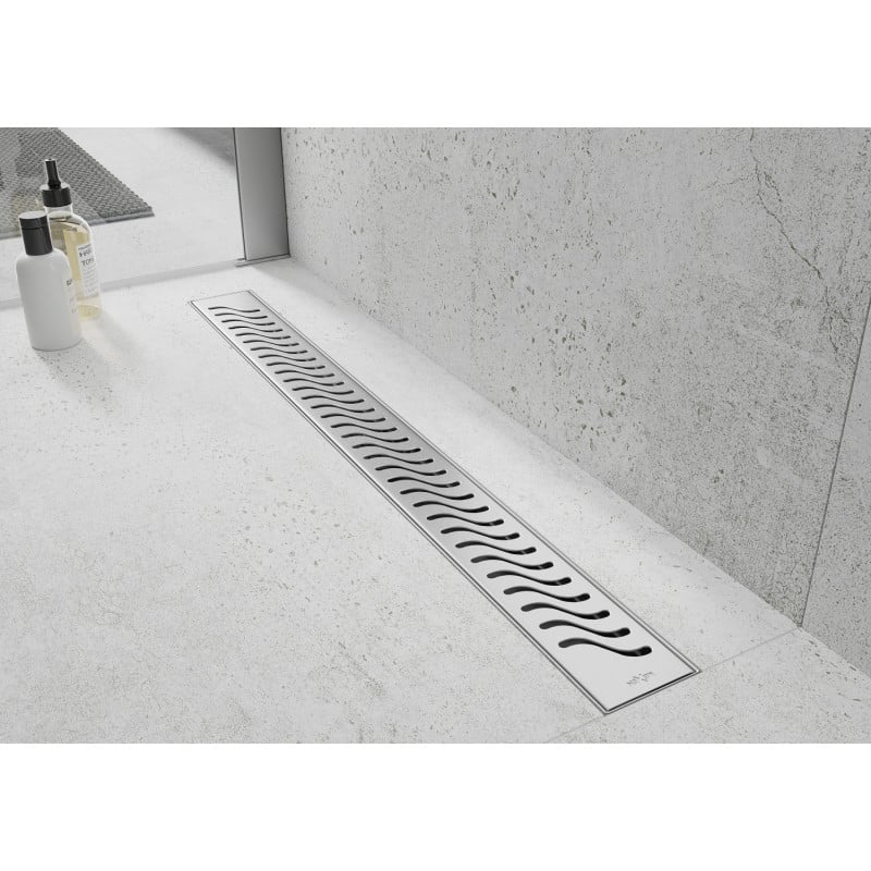 Mexen Flat M09 odpływ liniowy 70 cm, inox - 1028070-15