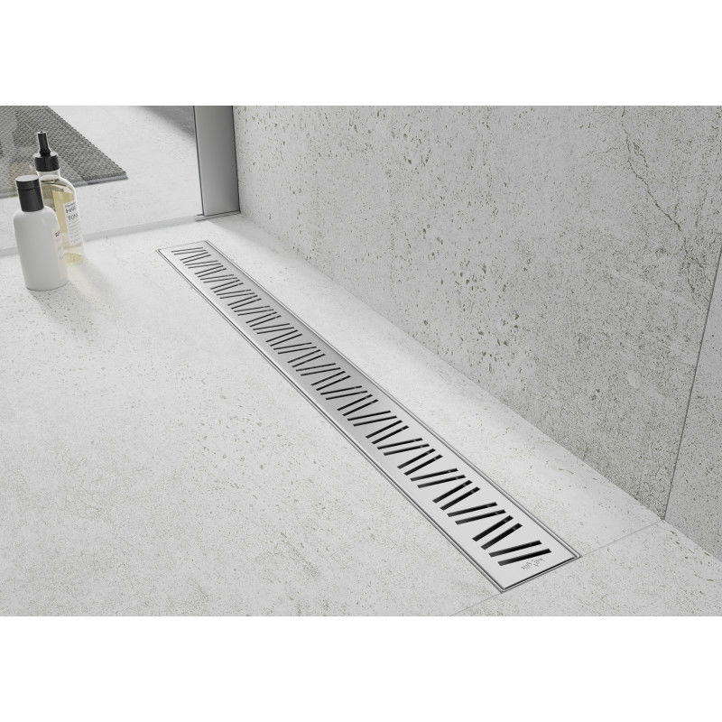 Mexen Flat M22 odpływ liniowy 70 cm, inox - 1029070-15