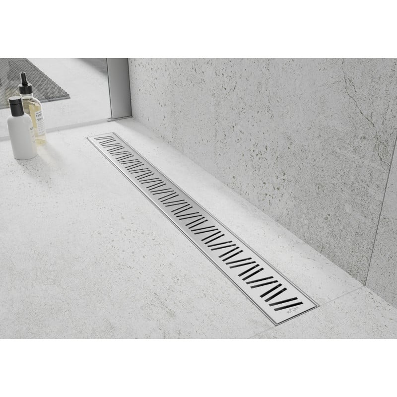 Mexen Flat M22 maskownica do odpływu liniowego 50 cm, inox - 1029050